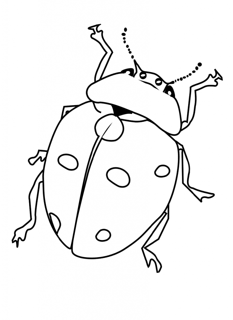 36 Creepy Bugs Coloring Pages Printable 33