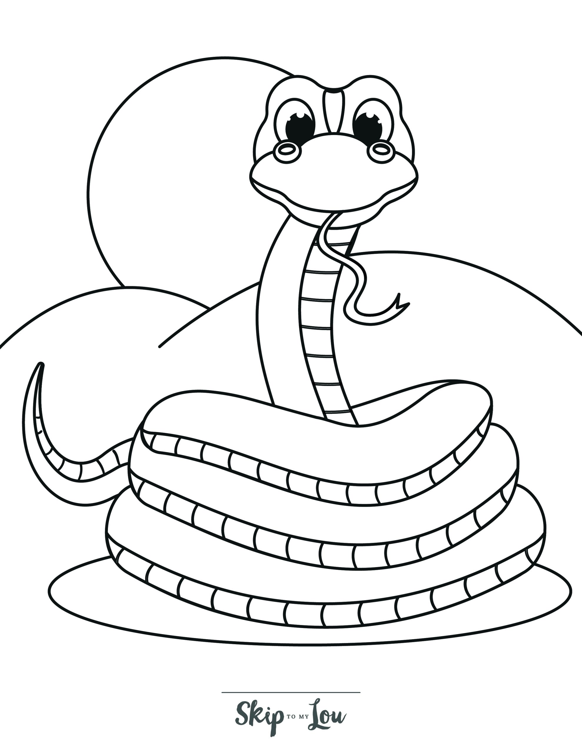 36 Interesting Snake Coloring Pages Printable 24