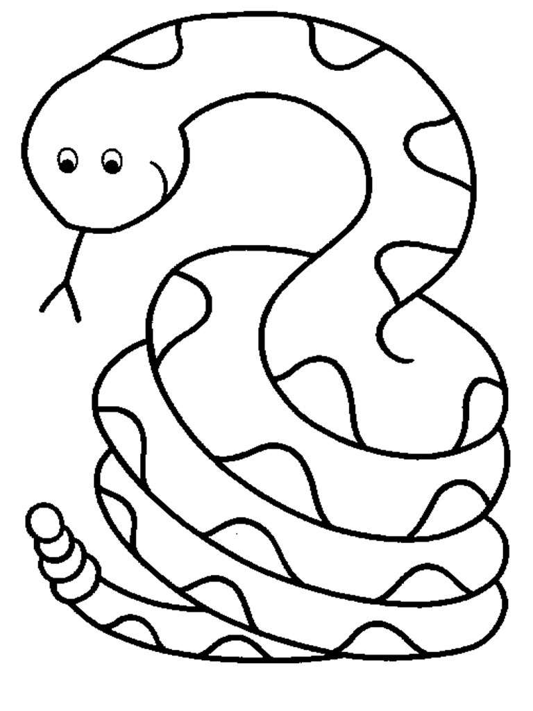 36 Interesting Snake Coloring Pages Printable 25