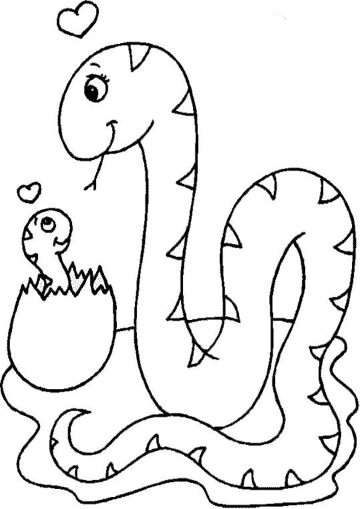 36 Interesting Snake Coloring Pages Printable 35