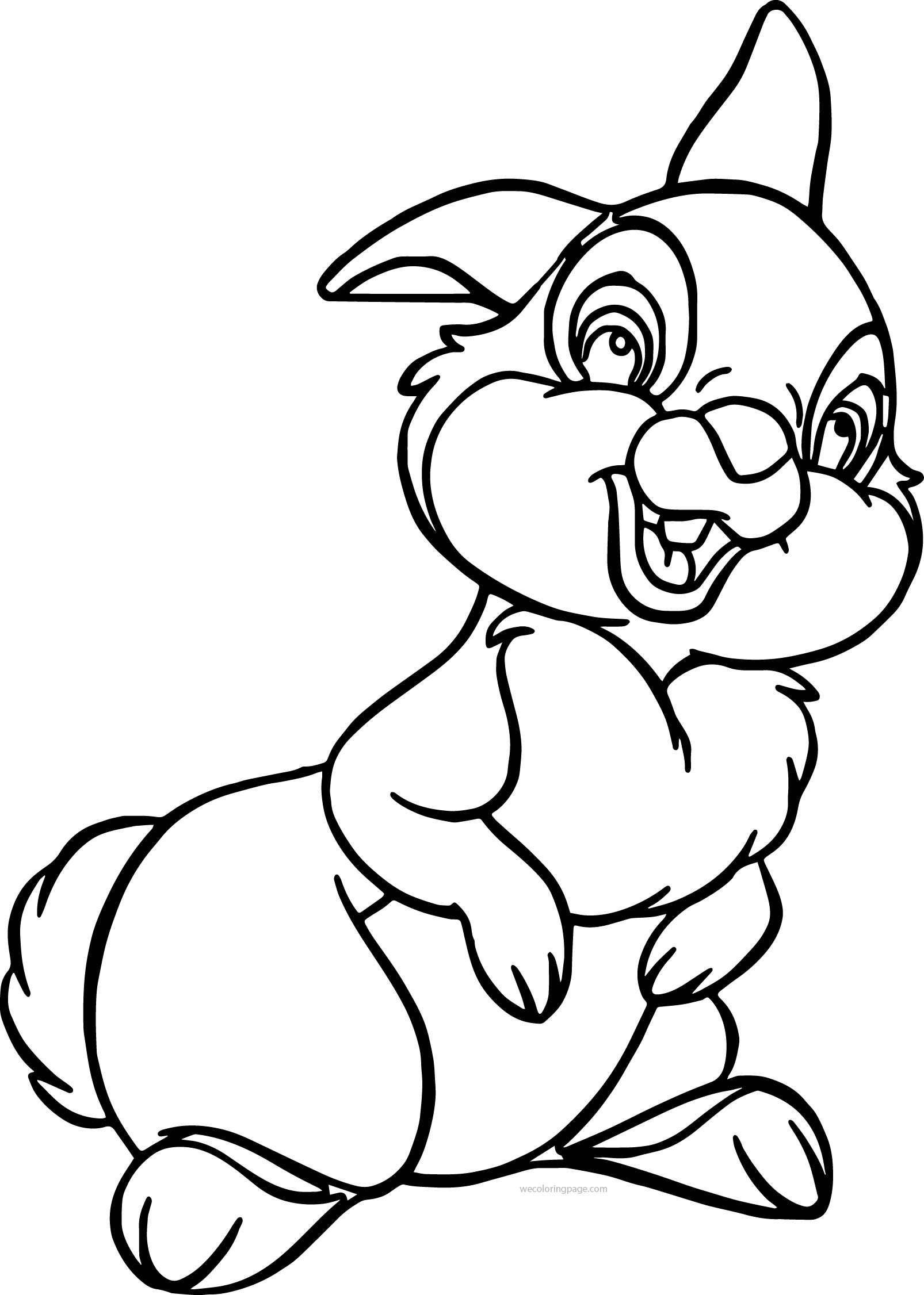 37 Adorable Rabbit Coloring Pages Printable 22