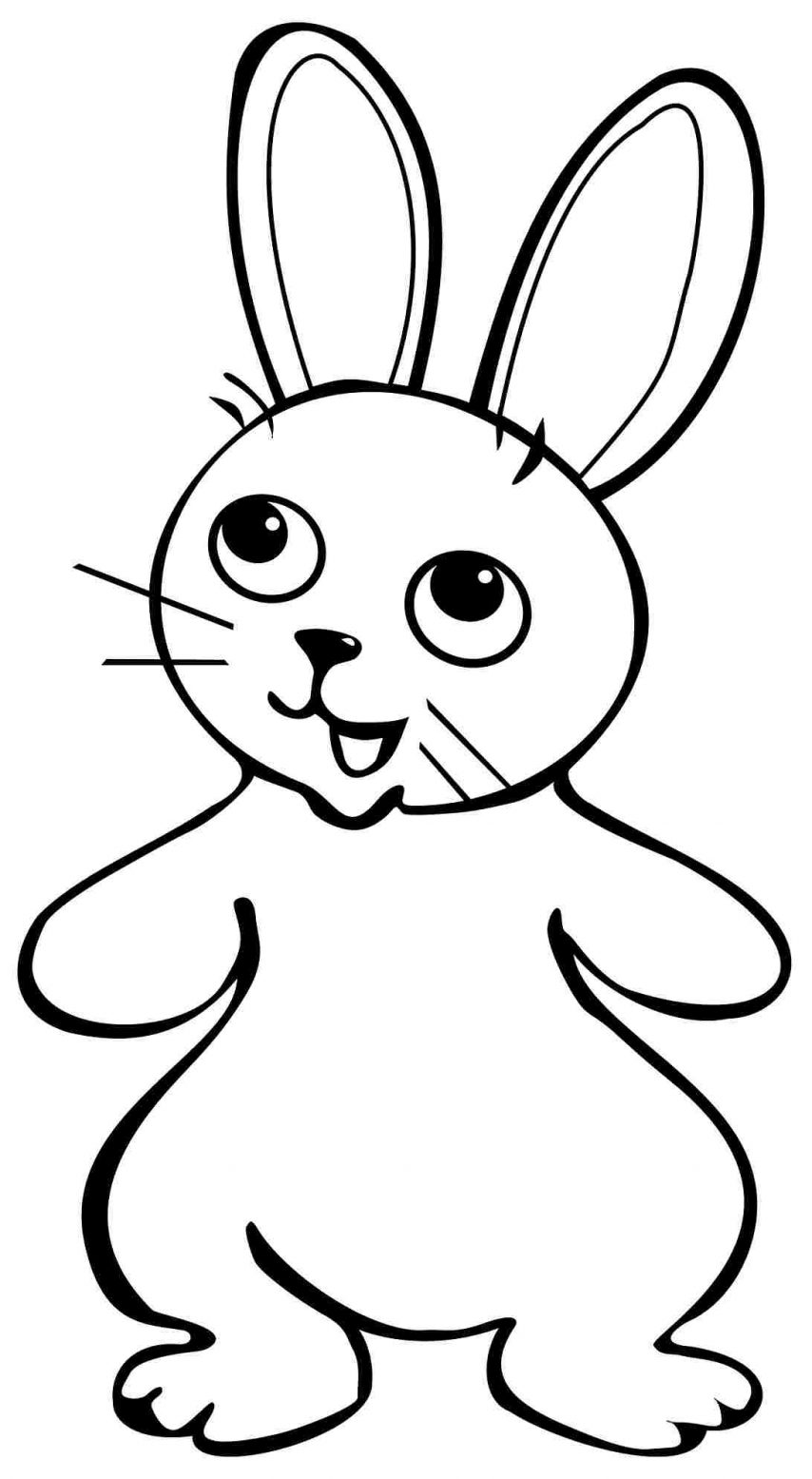 37 Adorable Rabbit Coloring Pages Printable 4