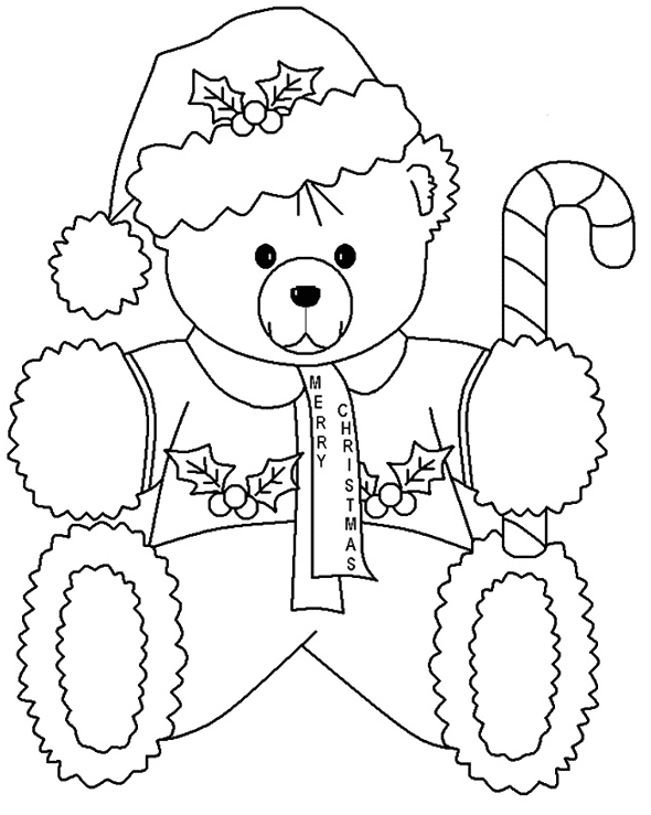 37 Cuddly Teddy Bear Coloring Pages Printable 18