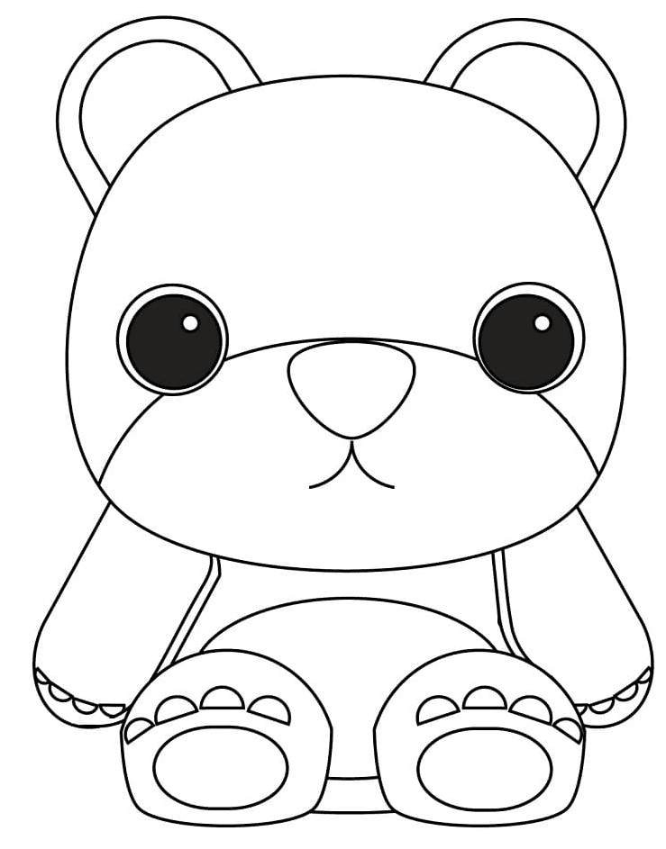 37 Cuddly Teddy Bear Coloring Pages Printable 21