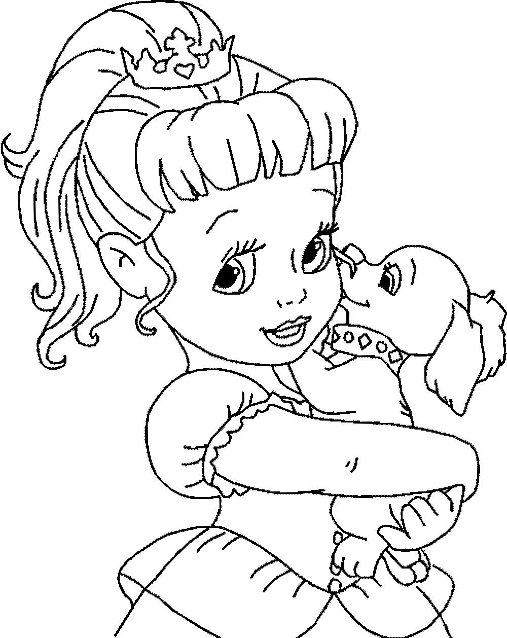 58 Cinderella Coloring Pages for Kids Printable 28