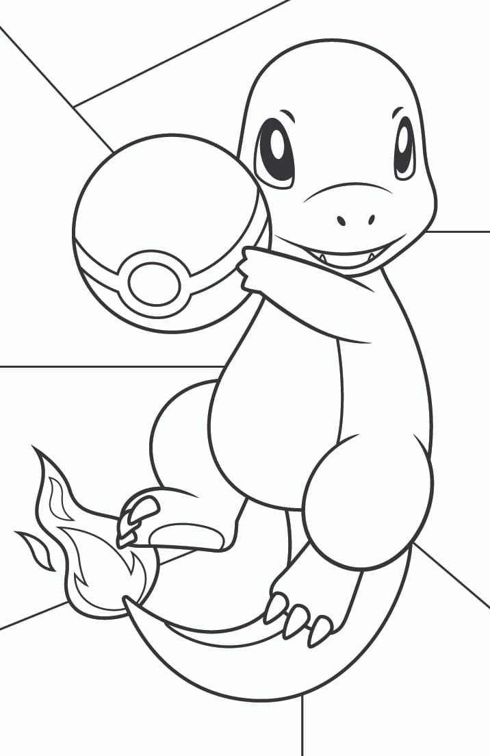 66 Charmander Coloring Pages Printable 12