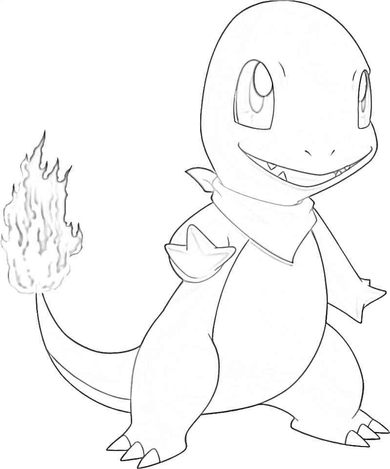 66 Charmander Coloring Pages Printable 14