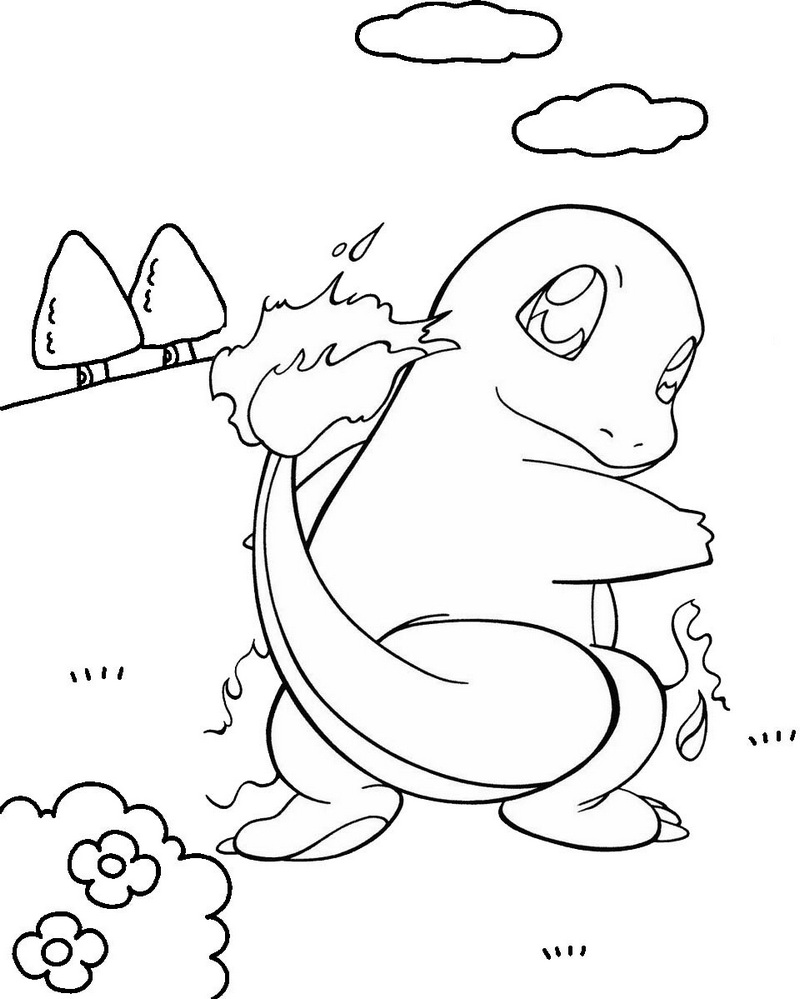 66 Charmander Coloring Pages Printable 20