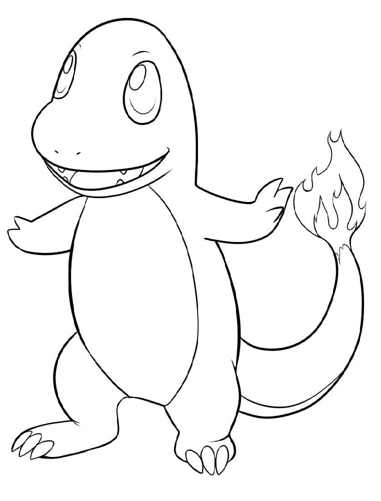 66 Charmander Coloring Pages Printable 23