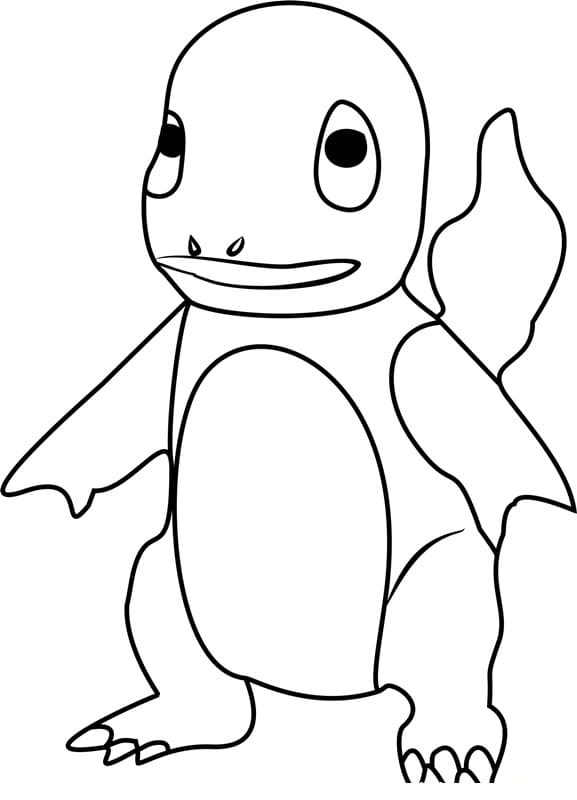 66 Charmander Coloring Pages Printable 24