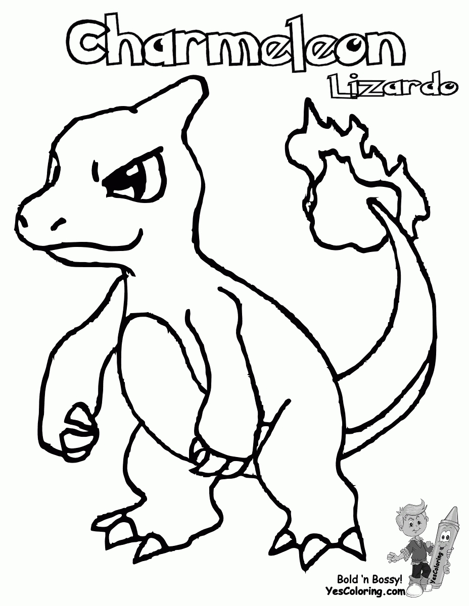 66 Charmander Coloring Pages Printable 26