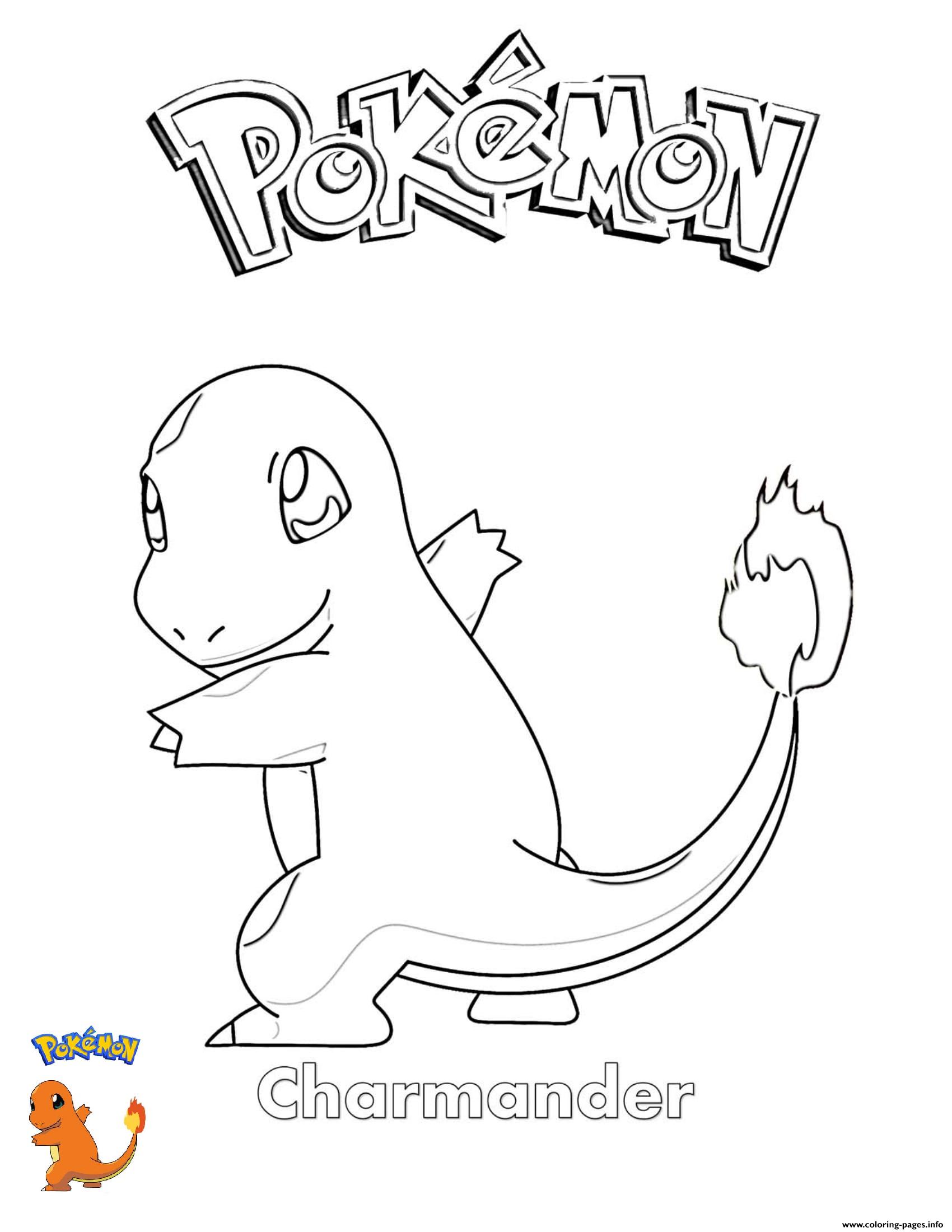 66 Charmander Coloring Pages Printable 31