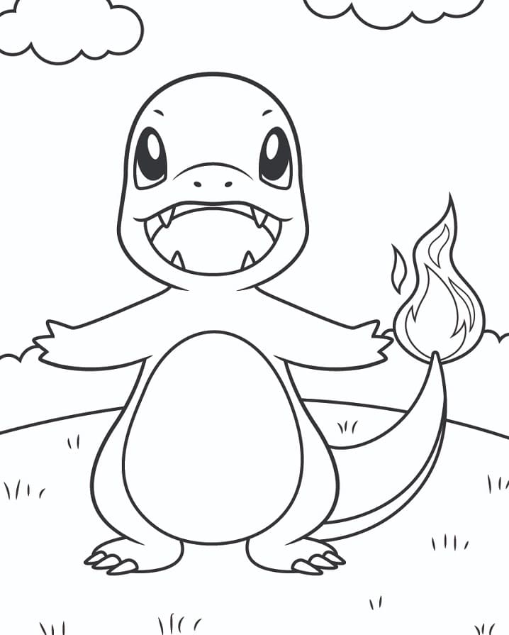 66 Charmander Coloring Pages Printable 37