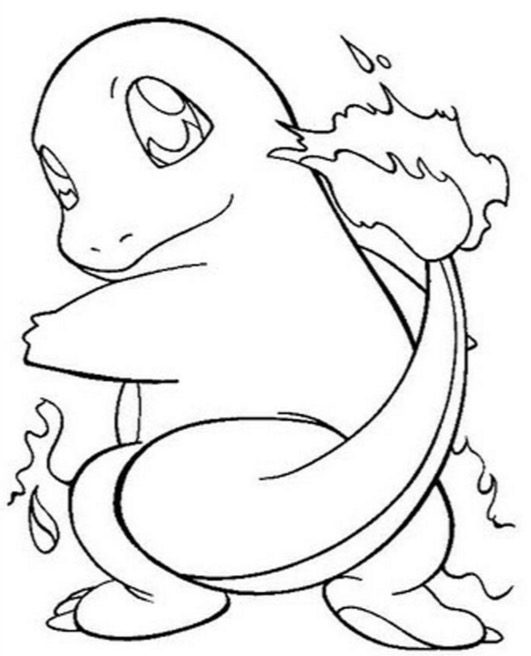 66 Charmander Coloring Pages Printable 41