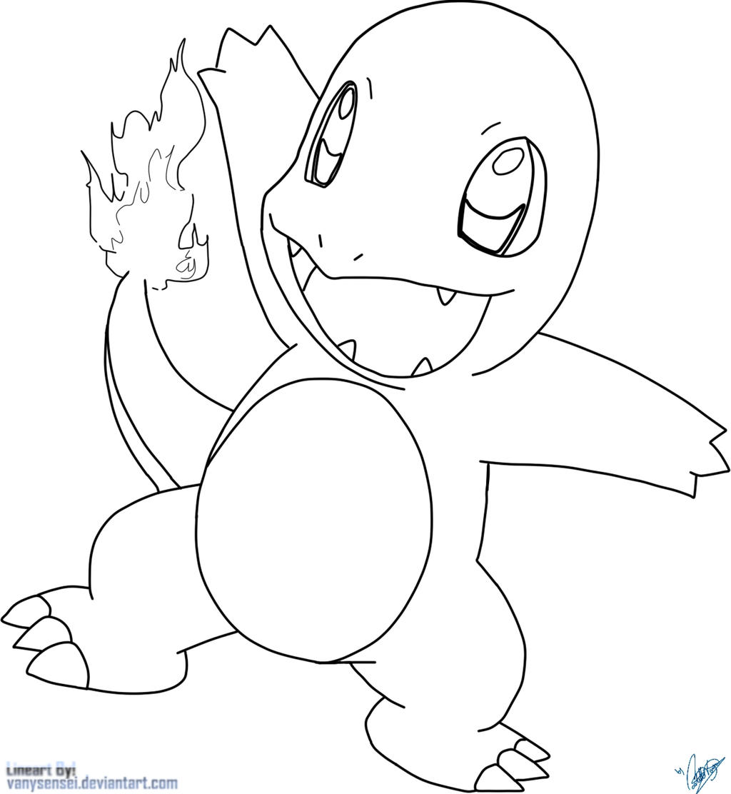 66 Charmander Coloring Pages Printable 42