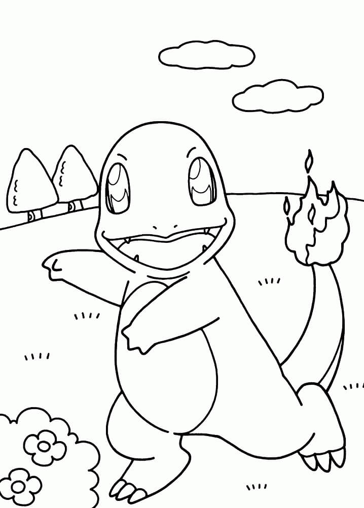 66 Charmander Coloring Pages Printable 43