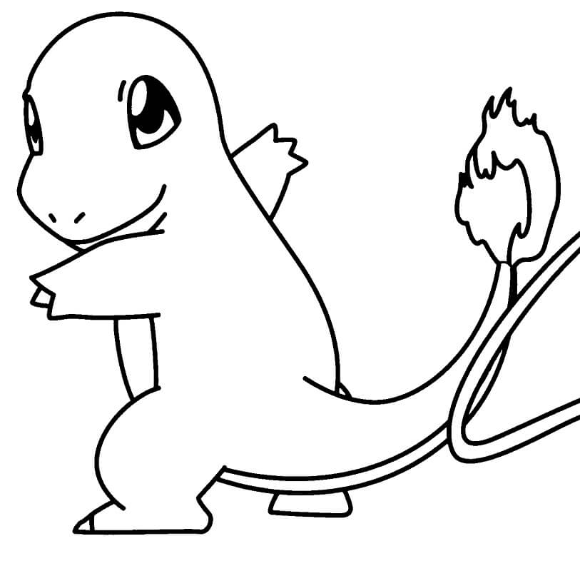 66 Charmander Coloring Pages Printable 45