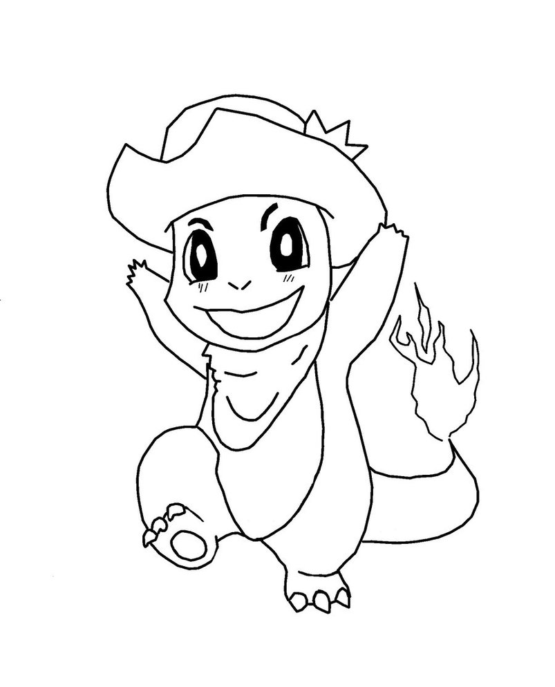 66 Charmander Coloring Pages Printable 46