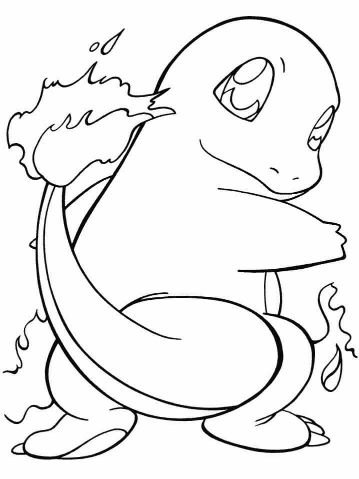 66 Charmander Coloring Pages Printable 47