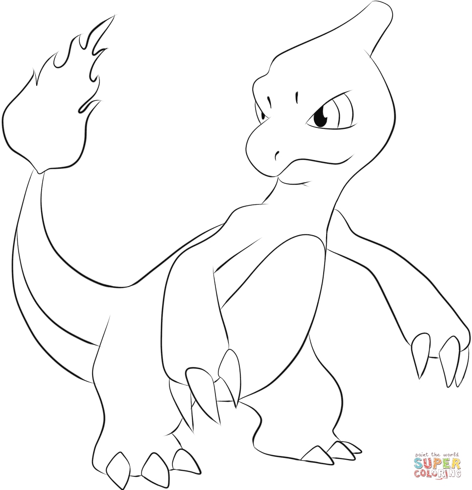 66 Charmander Coloring Pages Printable 51