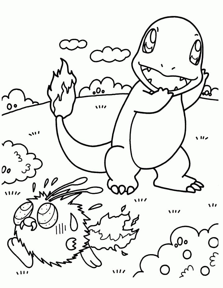 66 Charmander Coloring Pages Printable 56