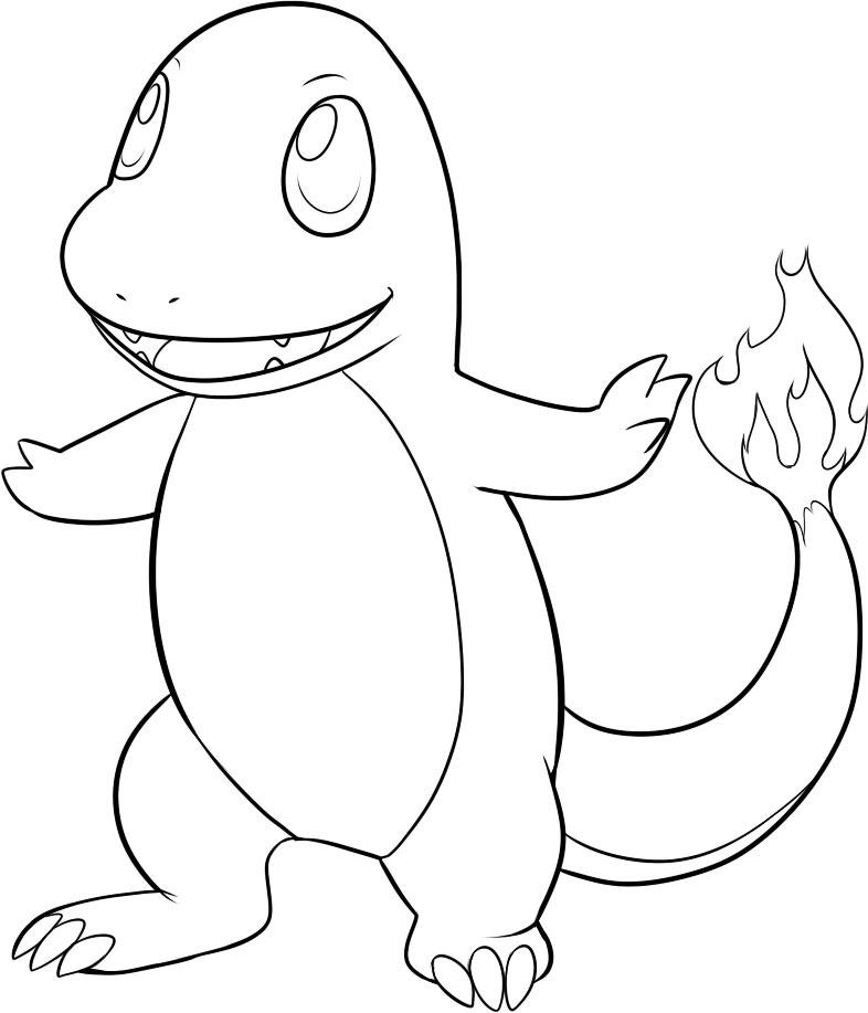 66 Charmander Coloring Pages Printable 60