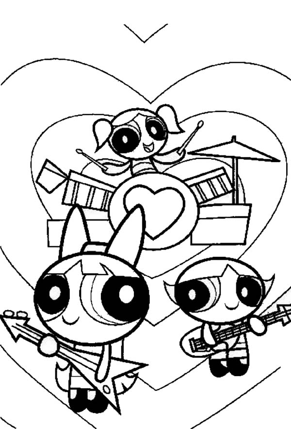 70 Exciting Powerpuff Girls Coloring Pages Printable 10