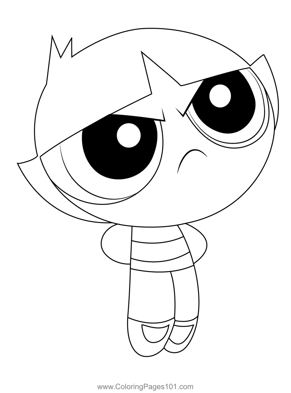 70 Exciting Powerpuff Girls Coloring Pages Printable 13