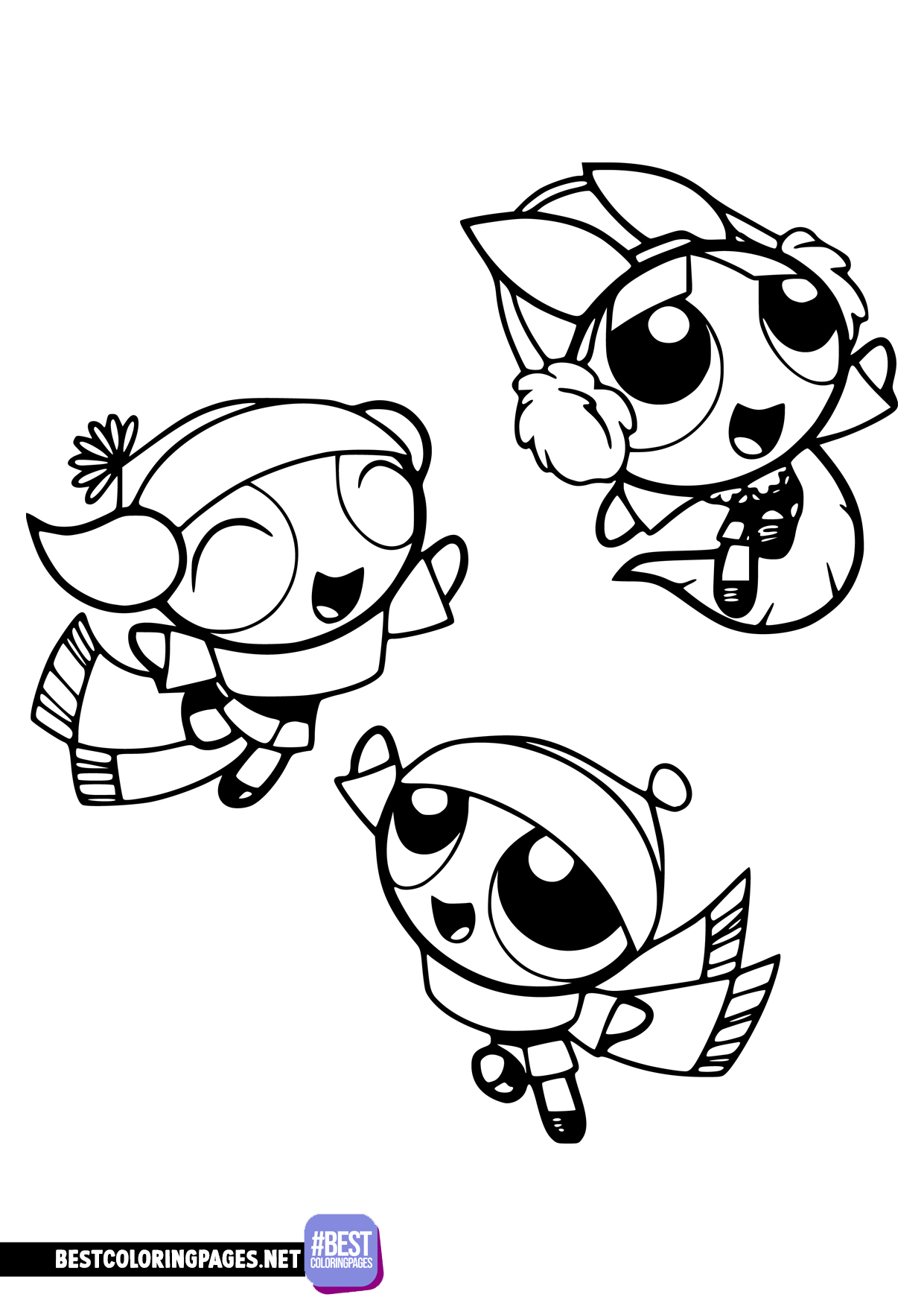 70 Exciting Powerpuff Girls Coloring Pages Printable 19