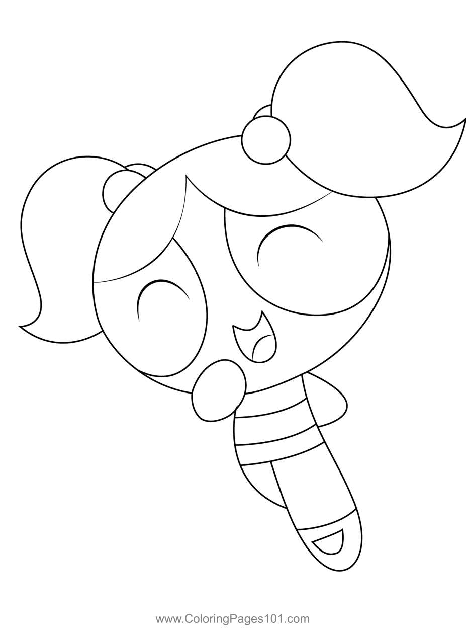 70 Exciting Powerpuff Girls Coloring Pages Printable 35