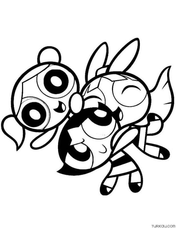 70 Exciting Powerpuff Girls Coloring Pages Printable 39