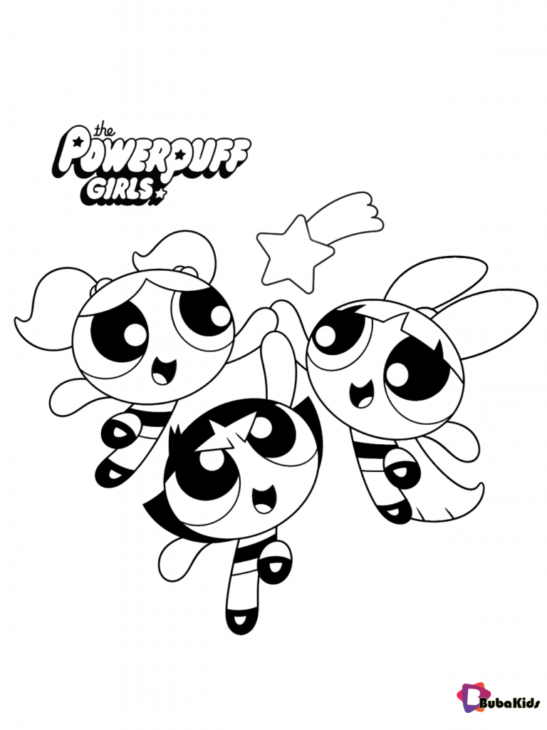 70 Exciting Powerpuff Girls Coloring Pages Printable 42