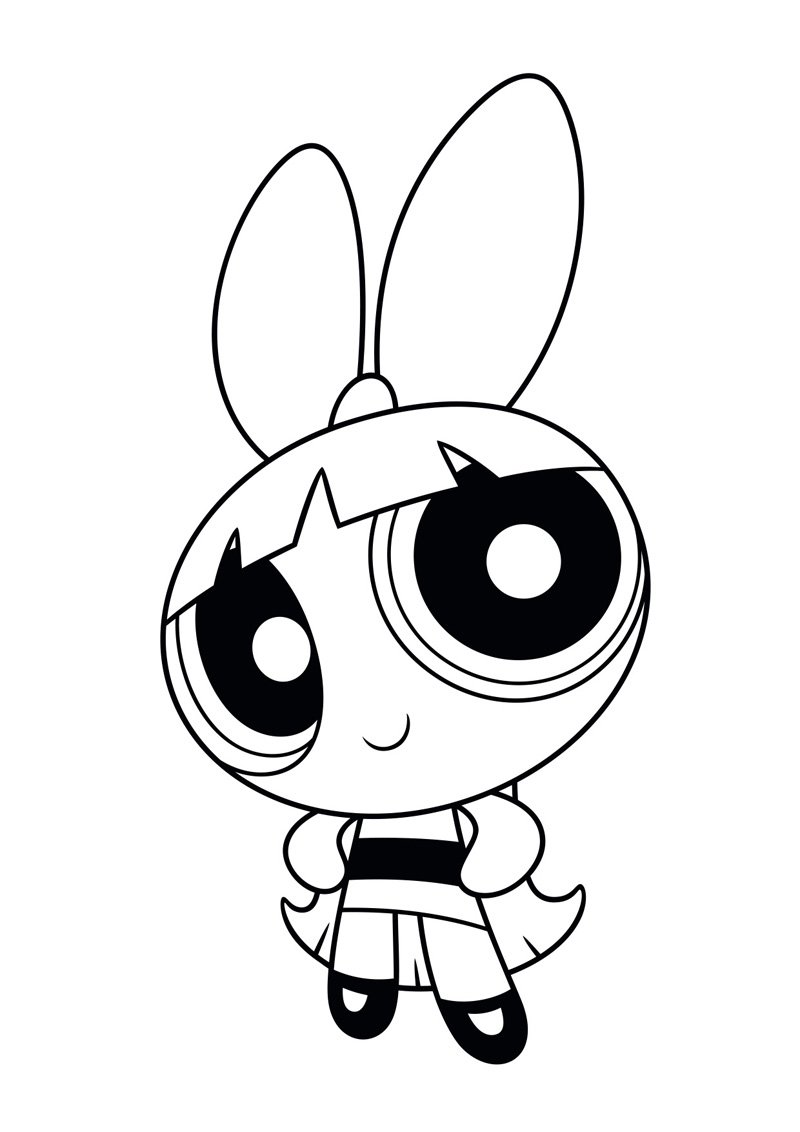 70 Exciting Powerpuff Girls Coloring Pages Printable 43