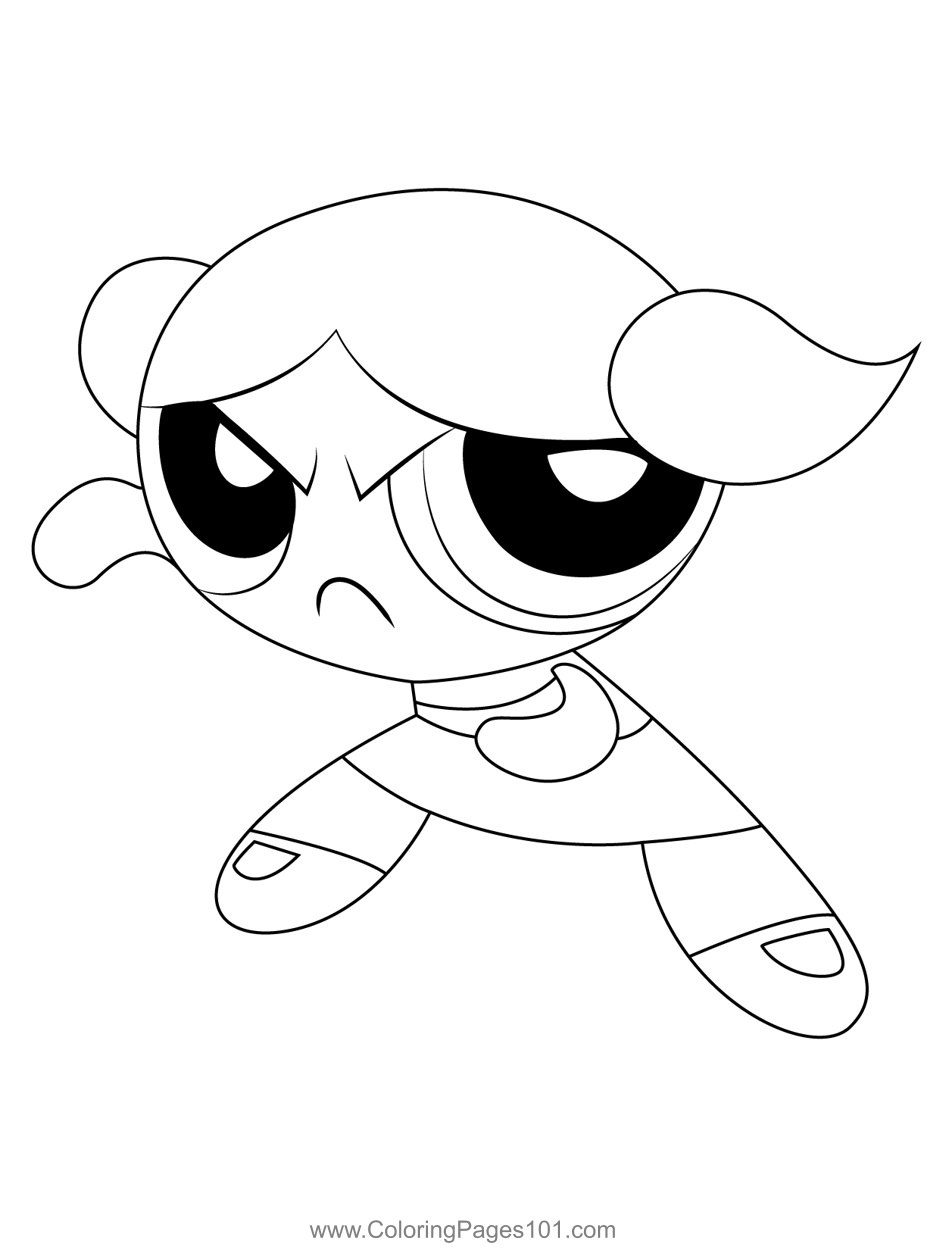 70 Exciting Powerpuff Girls Coloring Pages Printable 45