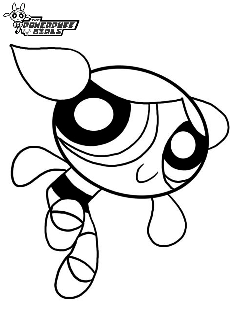 70 Exciting Powerpuff Girls Coloring Pages Printable 47