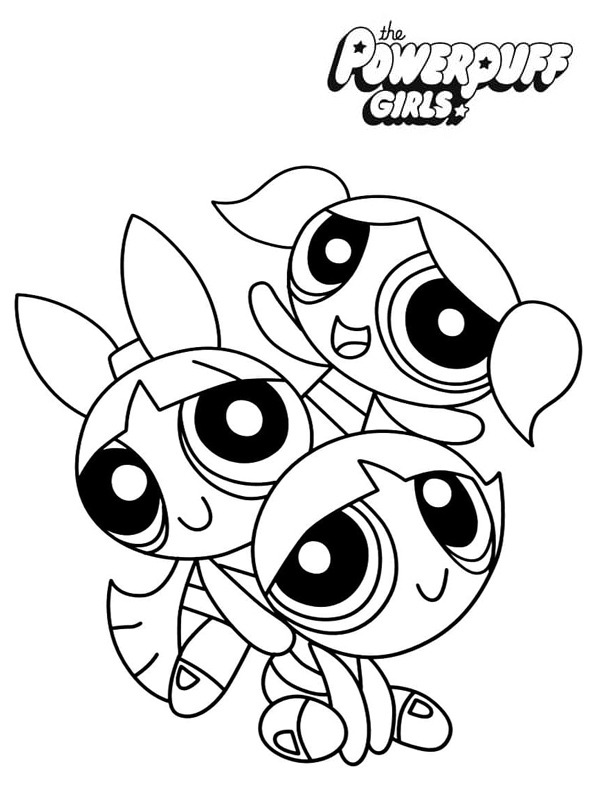 70 Exciting Powerpuff Girls Coloring Pages Printable 53