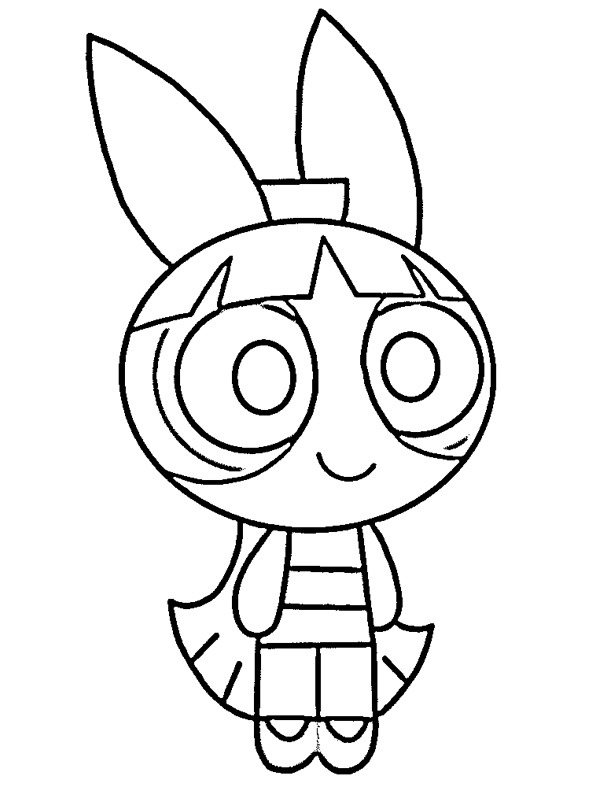 70 Exciting Powerpuff Girls Coloring Pages Printable 55