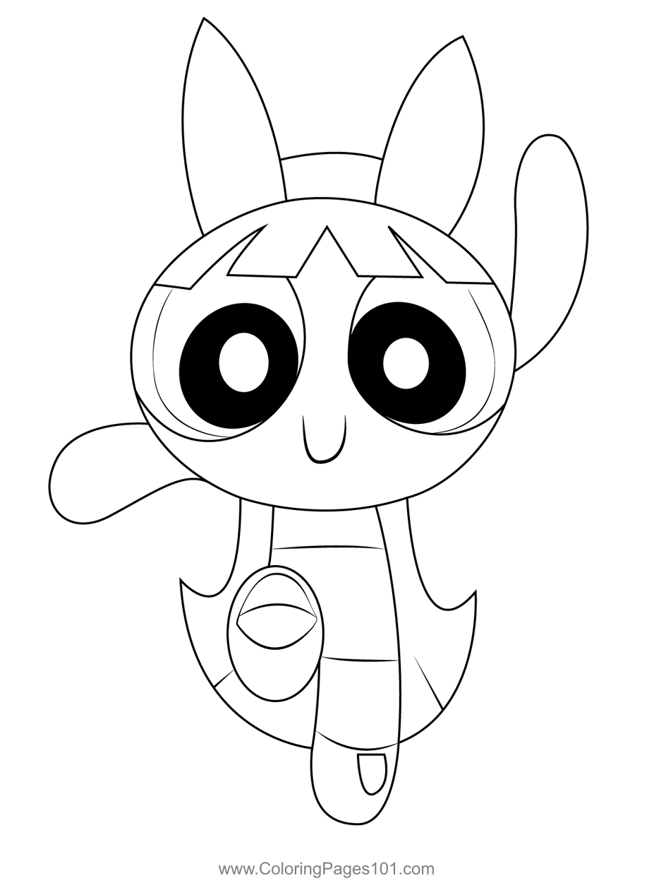 70 Exciting Powerpuff Girls Coloring Pages Printable 60