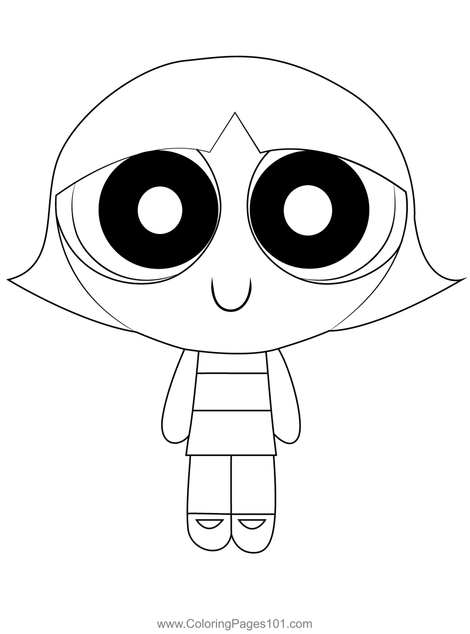 70 Exciting Powerpuff Girls Coloring Pages Printable 68