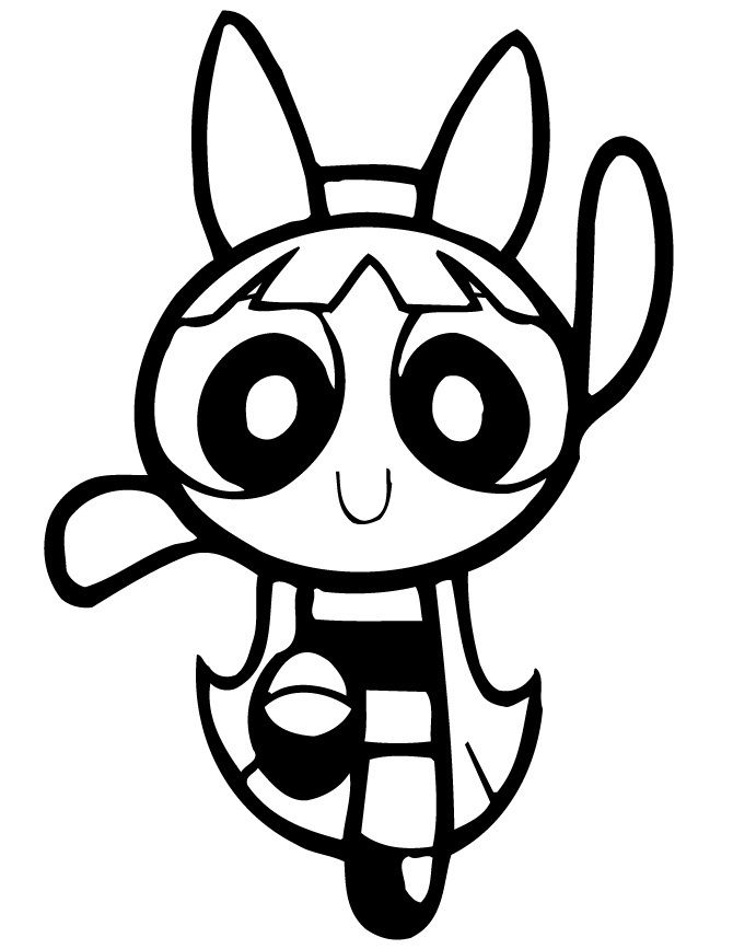 70 Exciting Powerpuff Girls Coloring Pages Printable 8