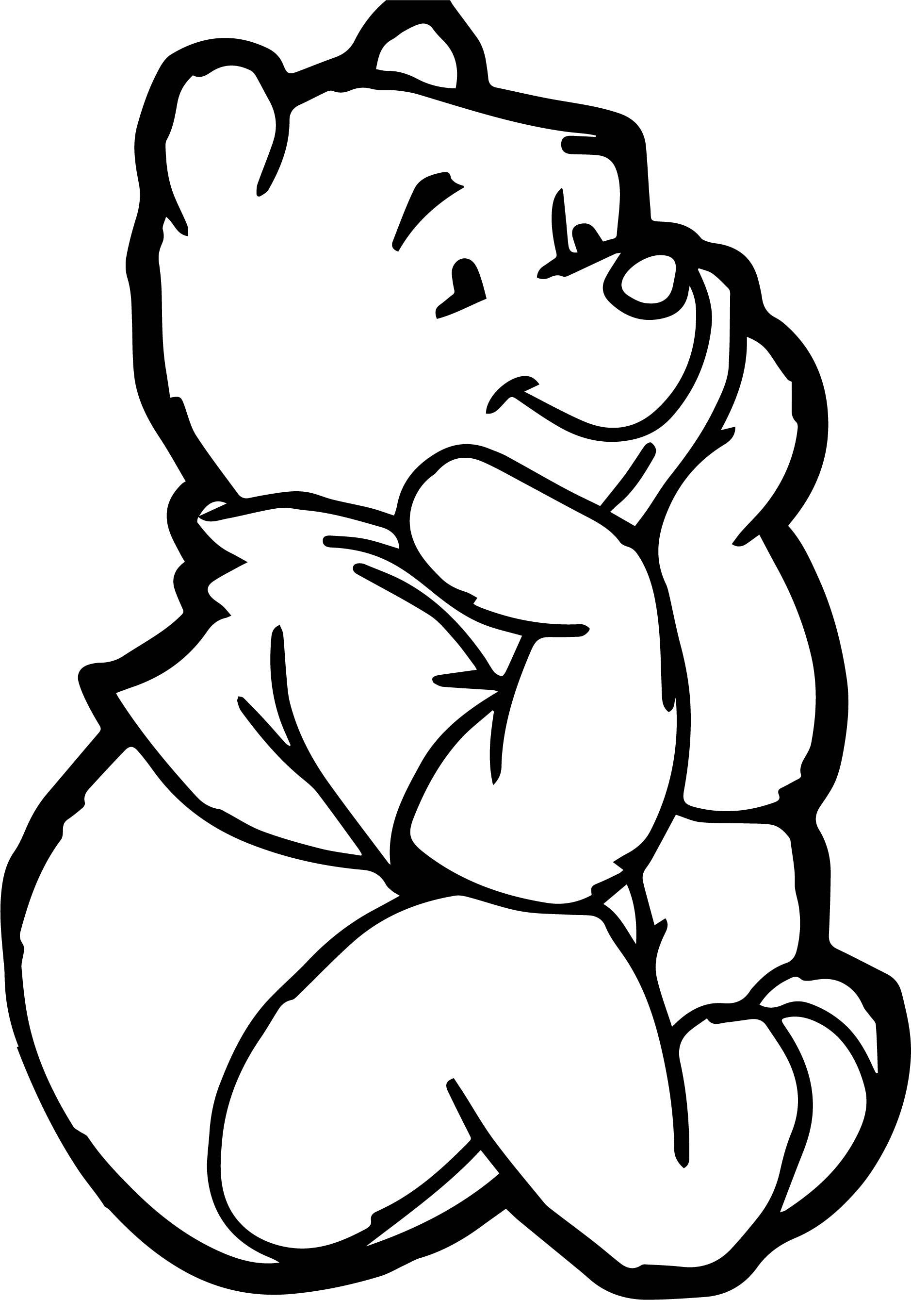 72 Winnie The Pooh Coloring Pages for Kids Printable 20