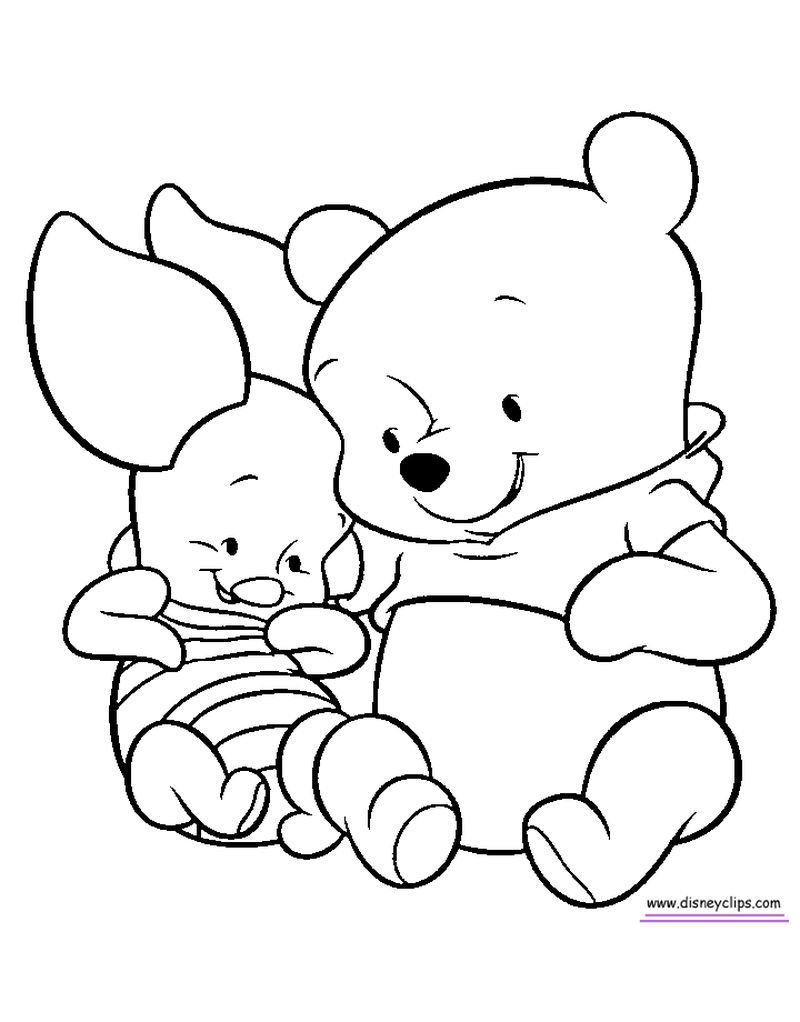 72 Winnie The Pooh Coloring Pages for Kids Printable 56