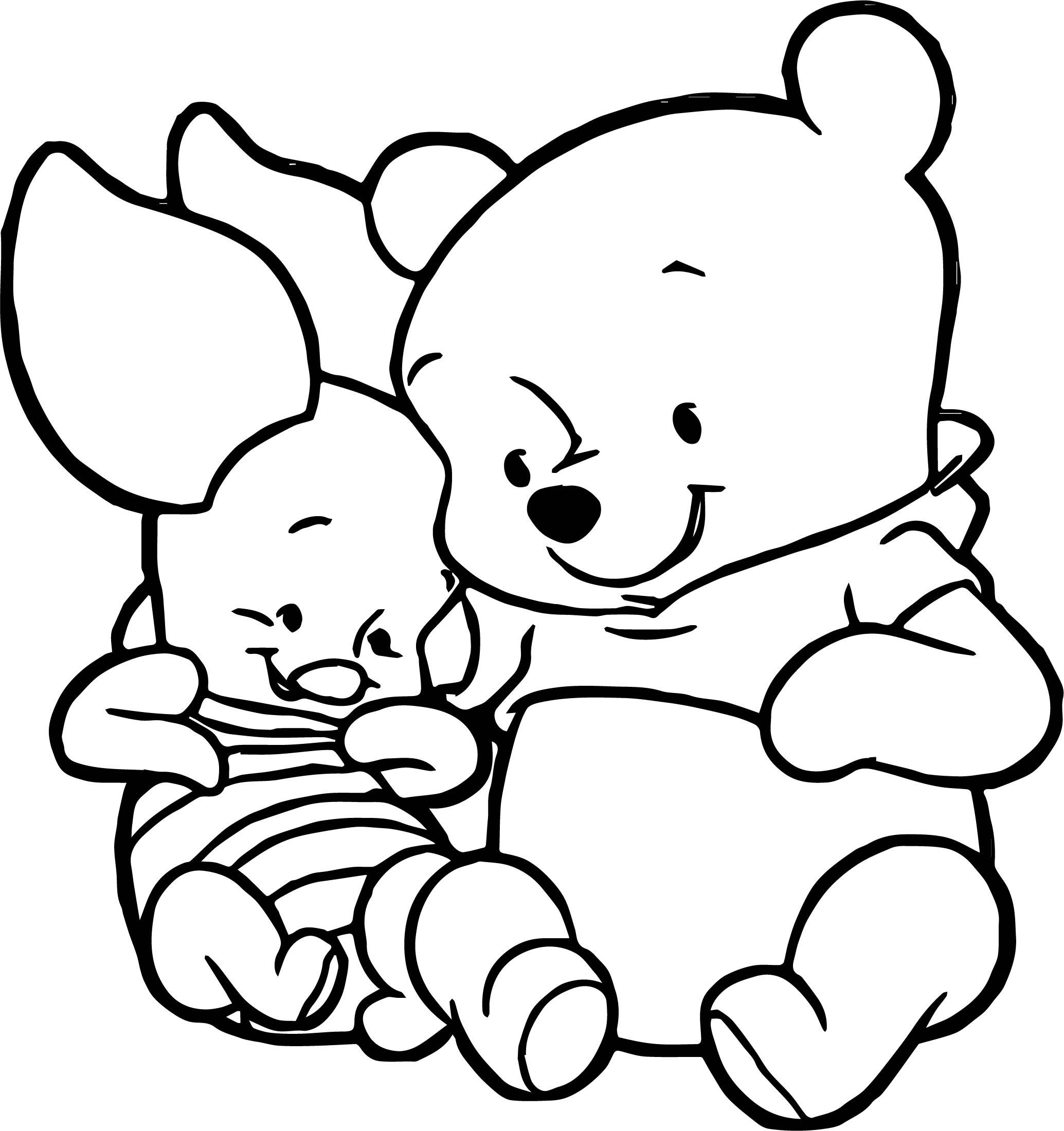 72 Winnie The Pooh Coloring Pages for Kids Printable 58