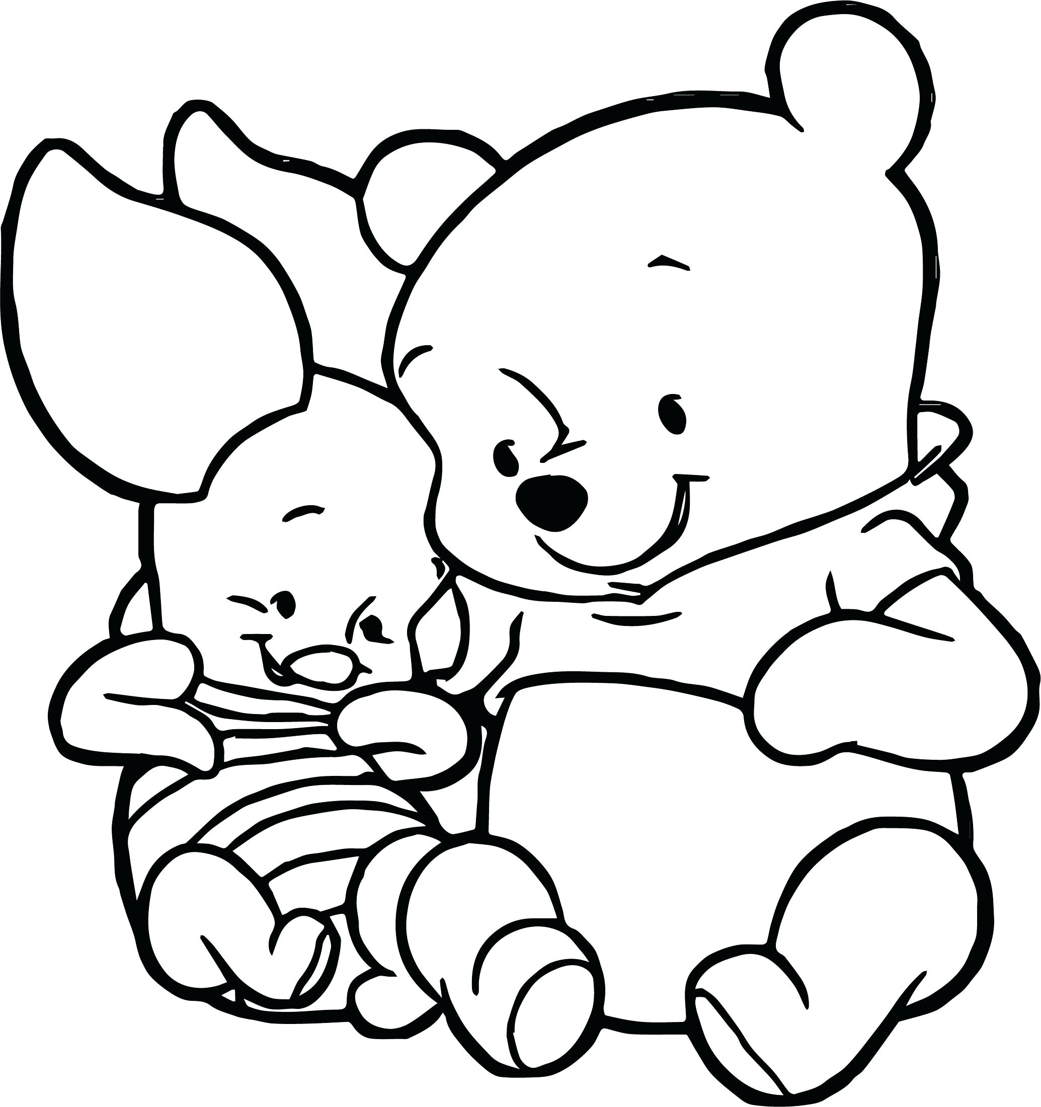 72 Winnie The Pooh Coloring Pages for Kids Printable 60