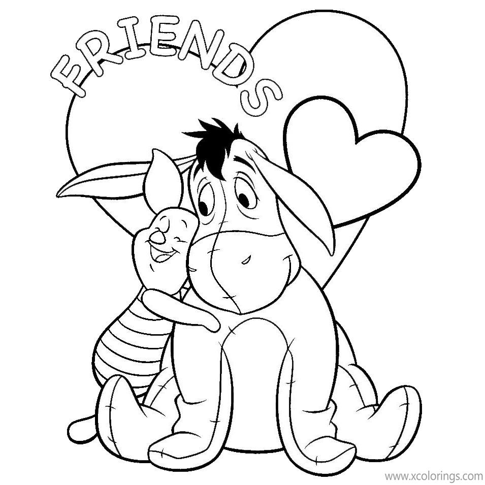 72 Winnie The Pooh Coloring Pages for Kids Printable 62