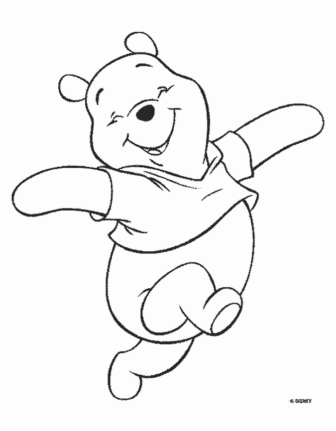 72 Winnie The Pooh Coloring Pages for Kids Printable 66