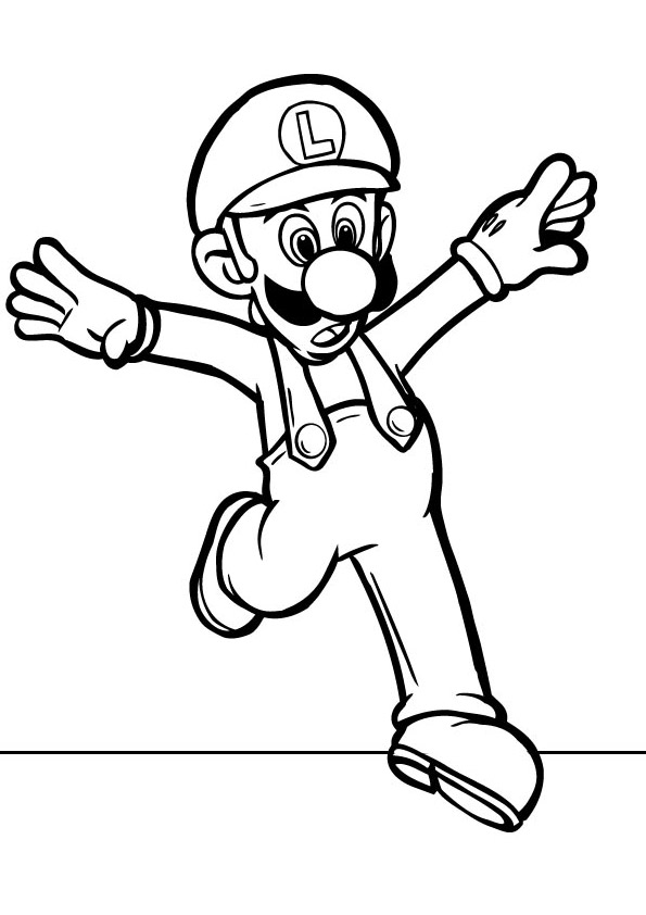 73 Mario Coloring Pages for Kids Printable 26