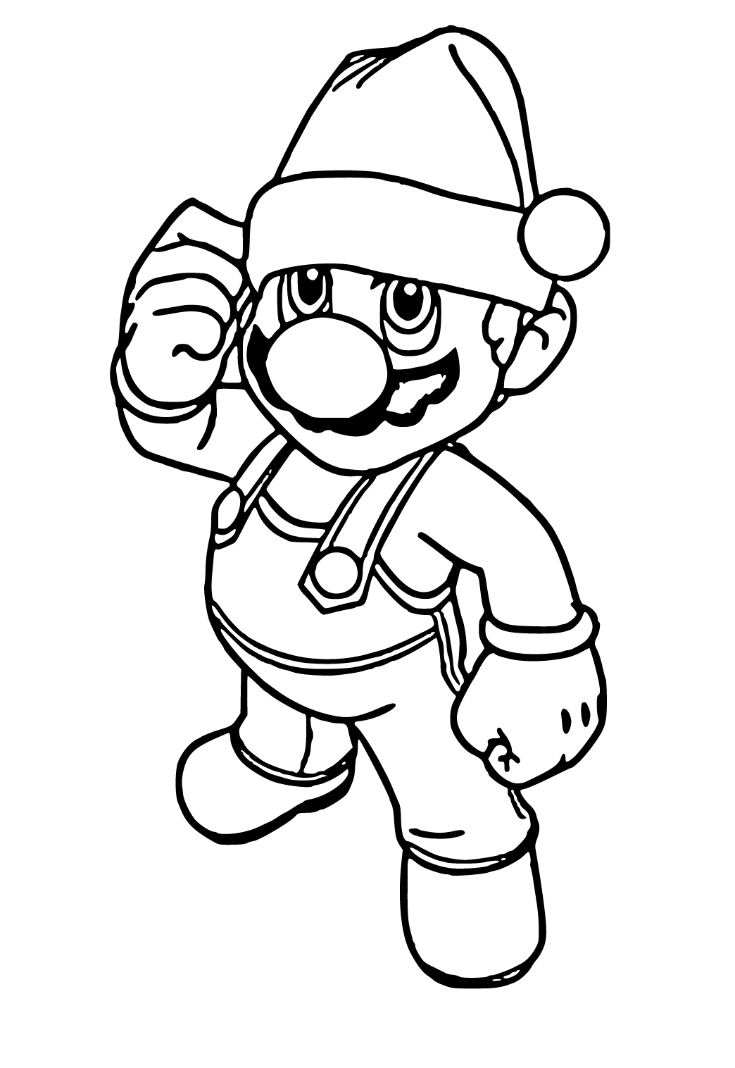 73 Mario Coloring Pages for Kids Printable 32