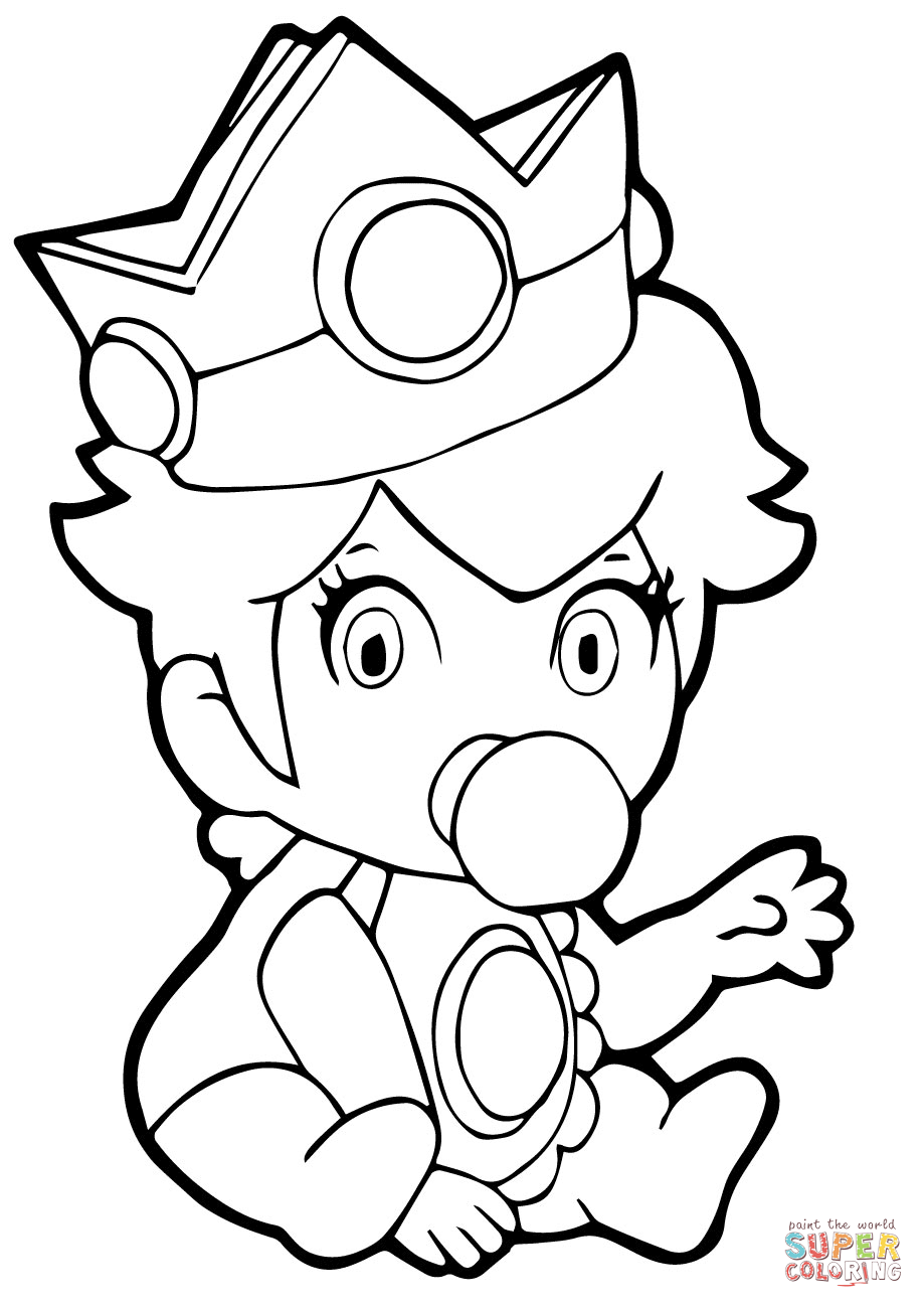 73 Mario Coloring Pages for Kids Printable 37