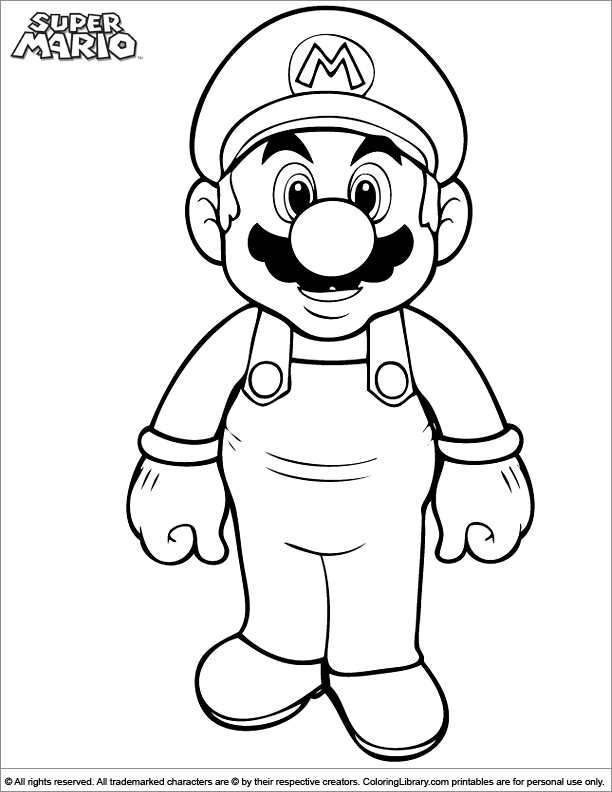 73 Mario Coloring Pages for Kids Printable 41